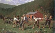 Winslow Homer snap the whip china oil painting artist